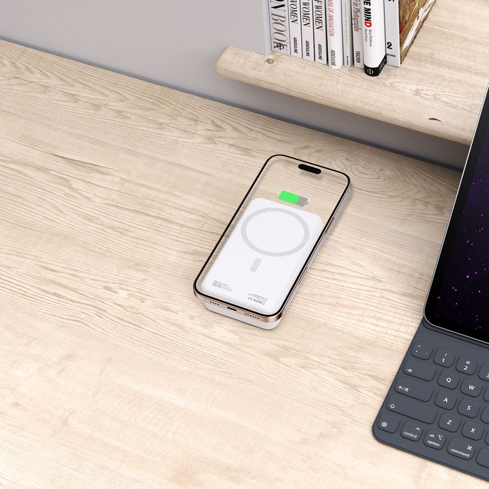POWERBANK TECH-PROTECT PB12 LIFEMAG MAGSAFE POWER BANK 20000MAH BIAŁY