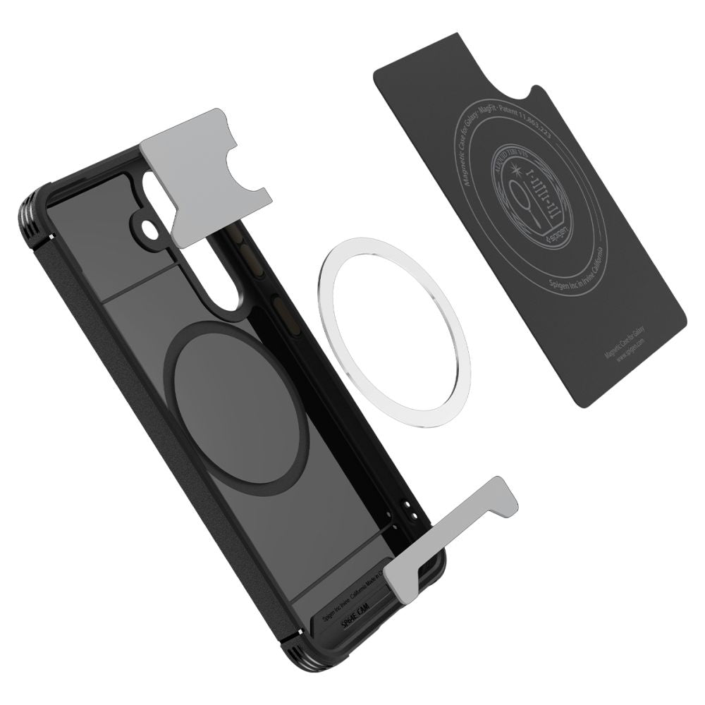 ETUI SPIGEN CORE ARMOR MAG MAGSAFE SAMSUNG GALAXY S25 MATTE BLACK CZARNE