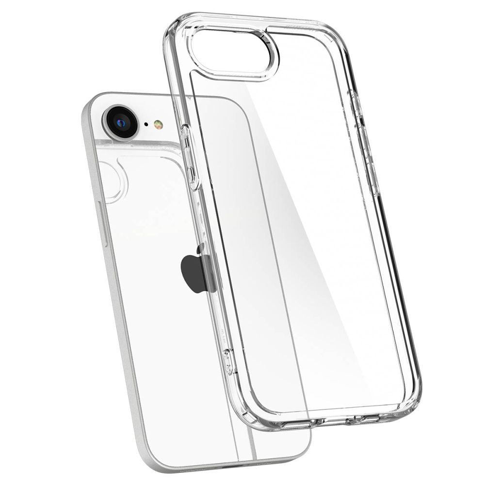 ETUI SPIGEN ULTRA HYBRID IPHONE 16E CRYSTAL CLEAR TRANSPARENTNE