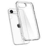 ETUI SPIGEN ULTRA HYBRID IPHONE 16E CRYSTAL CLEAR TRANSPARENTNE