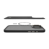 ETUI SPIGEN ENZO ARAMID MAG MAGSAFE IPHONE 16 PRO BLACK/NATURAL CZARNE