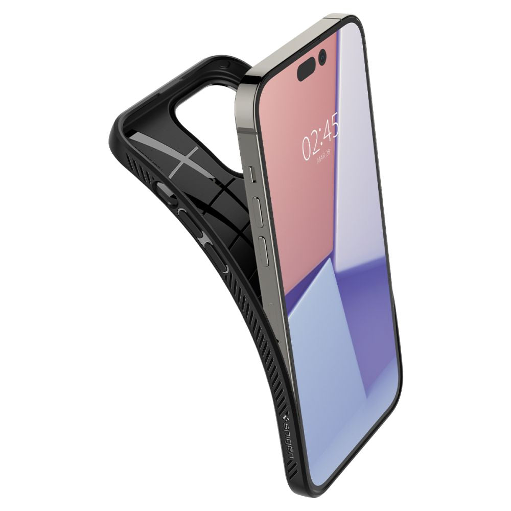 ETUI SPIGEN LIQUID AIR IPHONE 14 PRO CZARNE