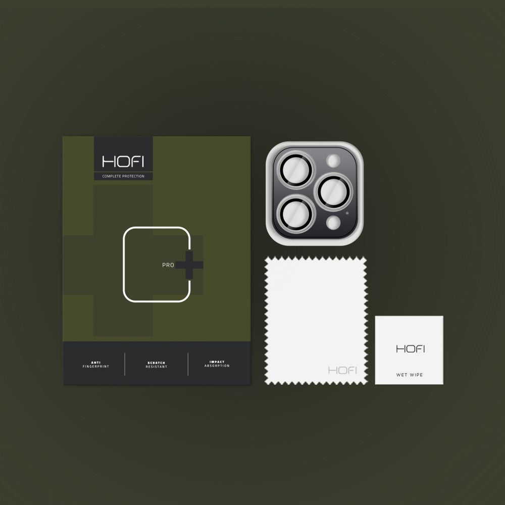 SZKŁO OSŁONA APARATU HOFI CAMRING PRO+ IPHONE 16 PRO / 16 PRO MAX CLEAR