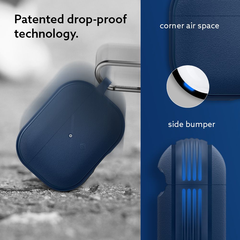 ETUI NA SŁUCHAWKI CASEOLOGY VAULT APPLE AIRPODS PRO 1 / 2 NIEBIESKIE