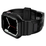 PASEK SPIGEN RUGGED ARMOR ”PRO” APPLE WATCH 4 / 5 / 6 / 7 / 8 / 9 / SE (44 / 45 MM) CZARNY