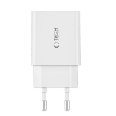 ŁADOWARKA SIECIOWA TECH-PROTECT C35W 2-PORT NETWORK CHARGER PD35W BIAŁA