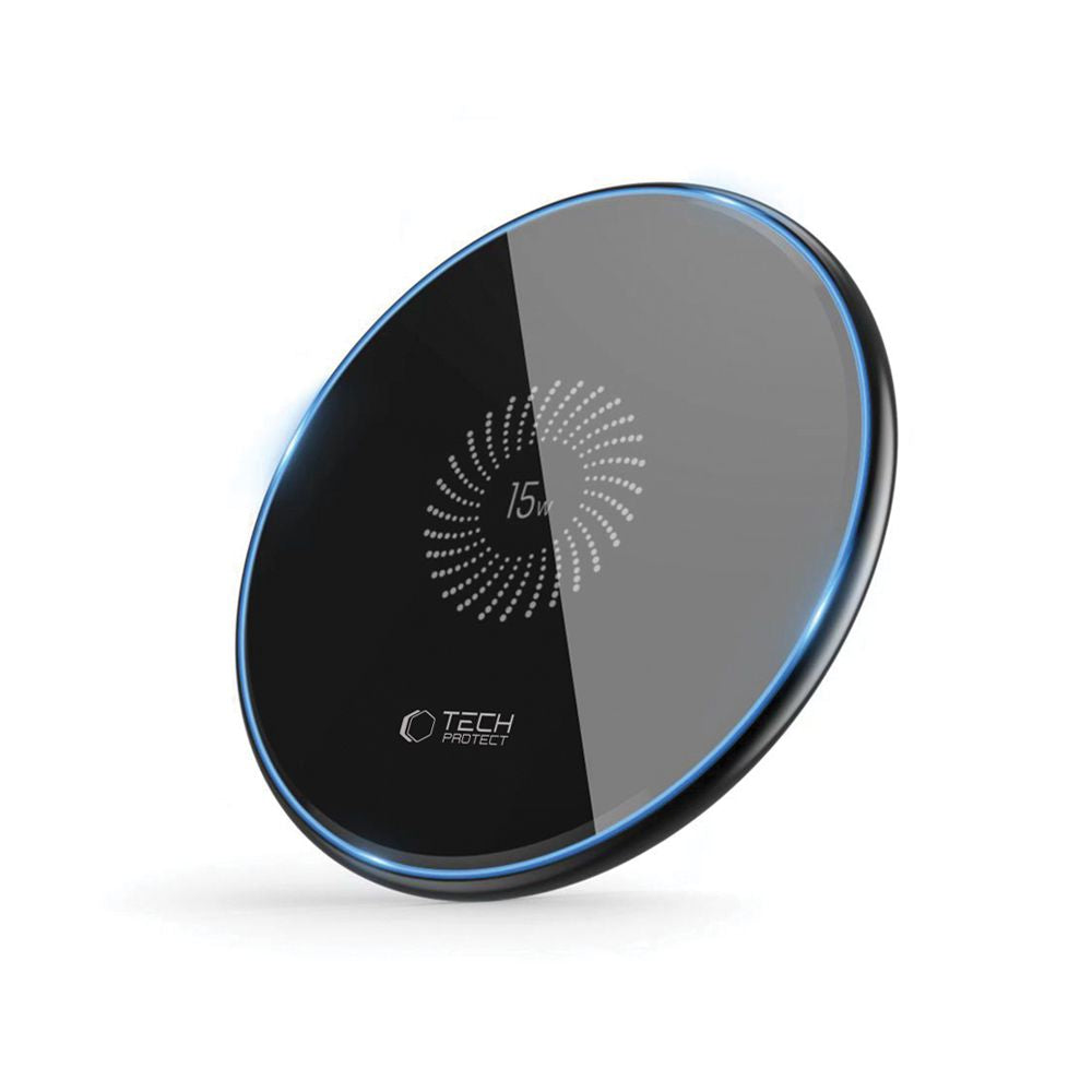 ŁADOWARKA INDUKCYJNA TECH-PROTECT QI15W-C1 WIRELESS CHARGER 15W CZARNA
