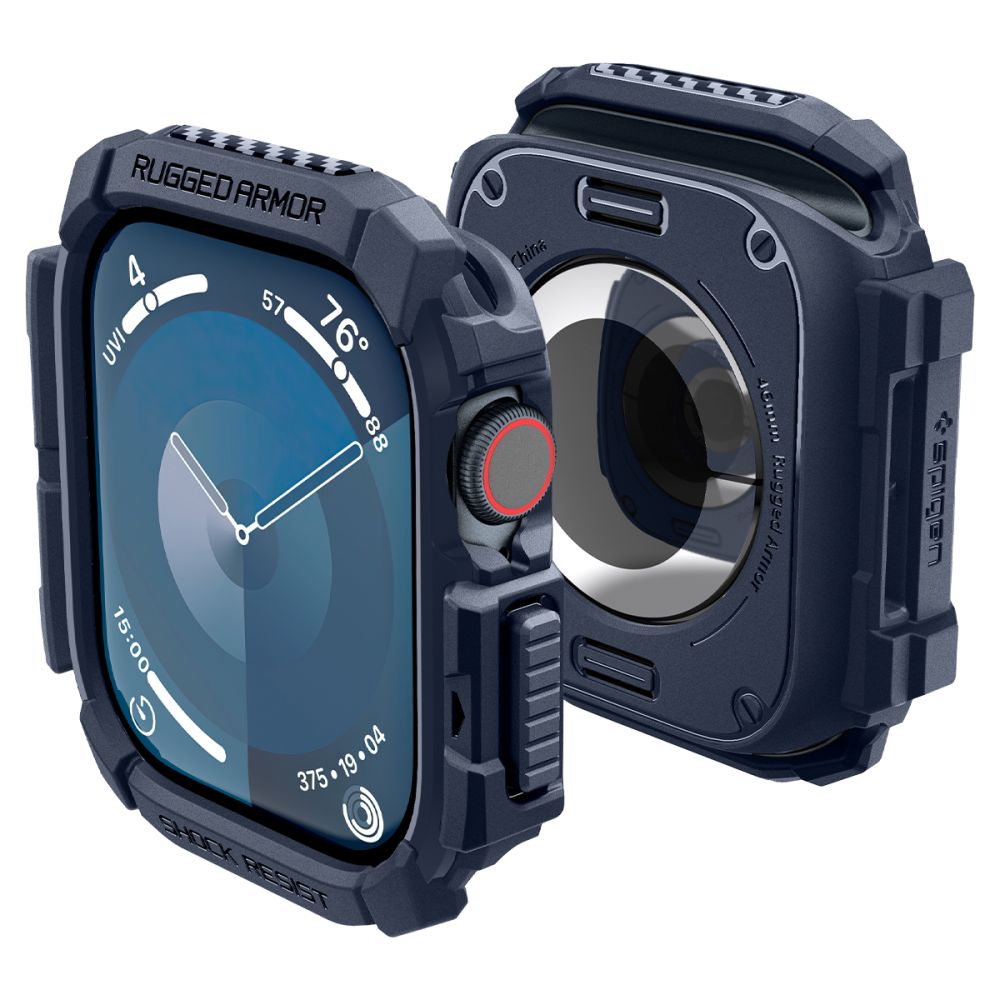 ETUI NAKŁADKA SPIGEN RUGGED ARMOR APPLE WATCH 10 (46 MM) NAVY BLUE NIEBIESKIE