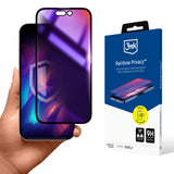 SZKŁO HARTOWANE PRYWATYZUJĄCE APPLE IPHONE 16 PRO MAX - 3MK RAINBOW PRIVACY
