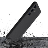 ETUI SAMSUNG GALAXY S24+ - 3MK SILICONE CASE CZARNE