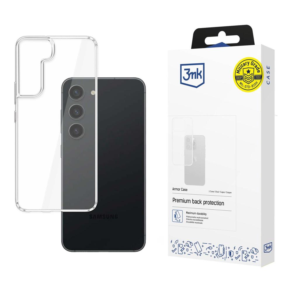 ETUI SAMSUNG GALAXY S25 PLUS - 3MK ARMOR CASE TRANSPARETNE