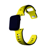 PASEK SILIKONOWY 42/44/45/46/49 MM 3MK SILICONE WATCH STRAP FOR APPLE ŻÓŁTY