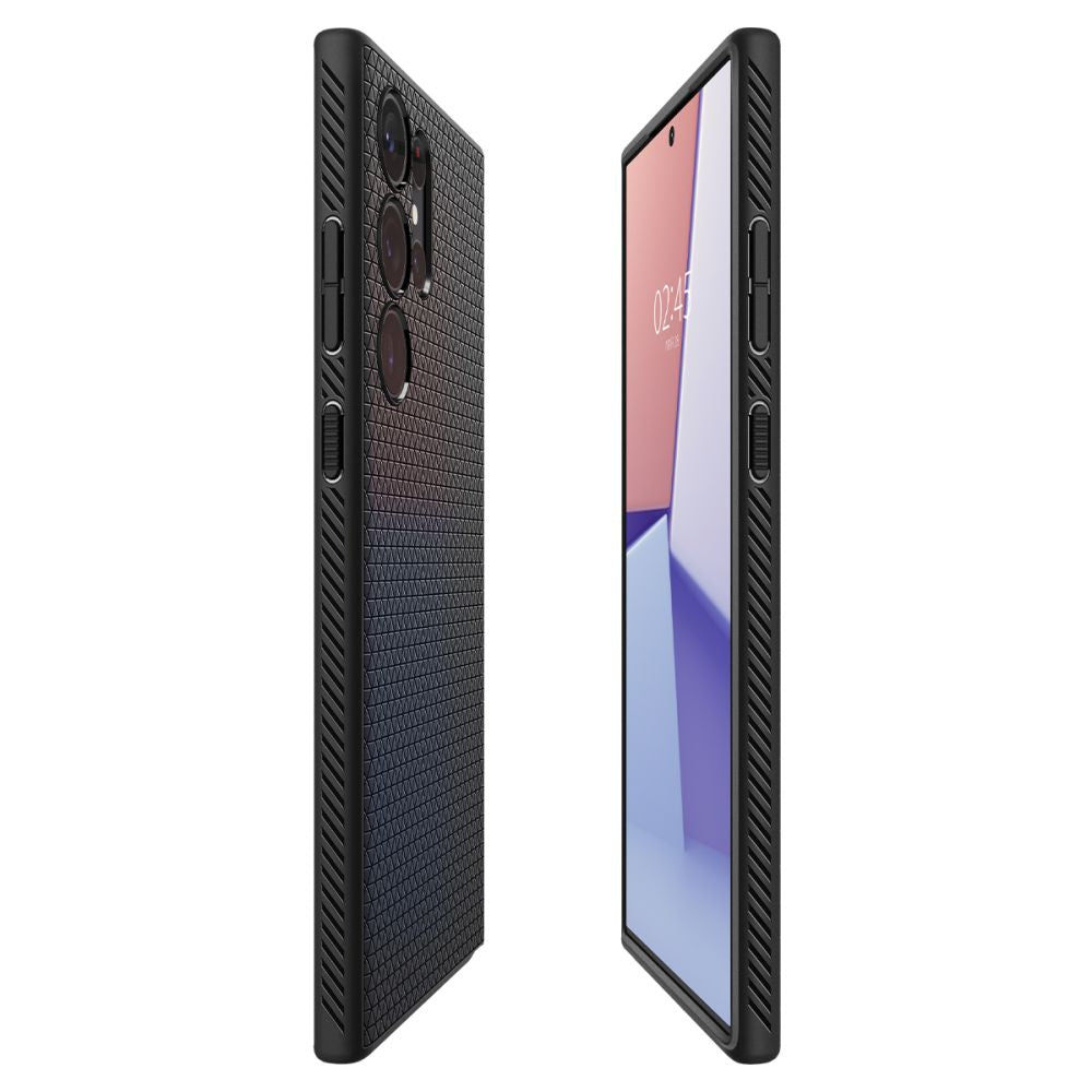 ETUI SPIGEN LIQUID AIR SAMSUNG GALAXY S23 ULTRA CZARNE