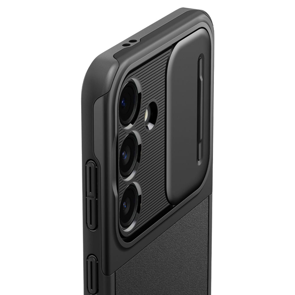ETUI SPIGEN OPTIK ARMOR SAMSUNG GALAXY S24 BLACK CZARNE