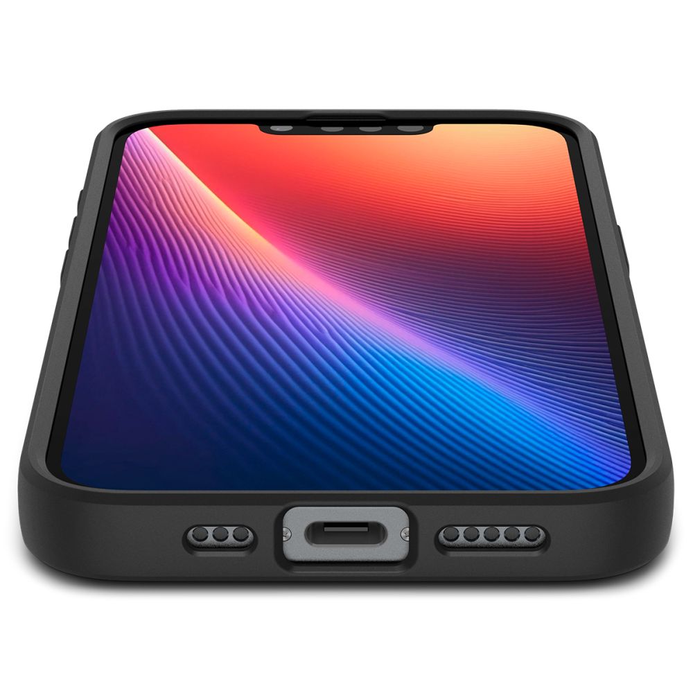 ETUI SPIGEN LIQUID AIR IPHONE 16E CZARNE