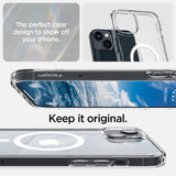 ETUI SPIGEN ULTRA HYBRID MAG MAGSAFE IPHONE 14 BIAŁE