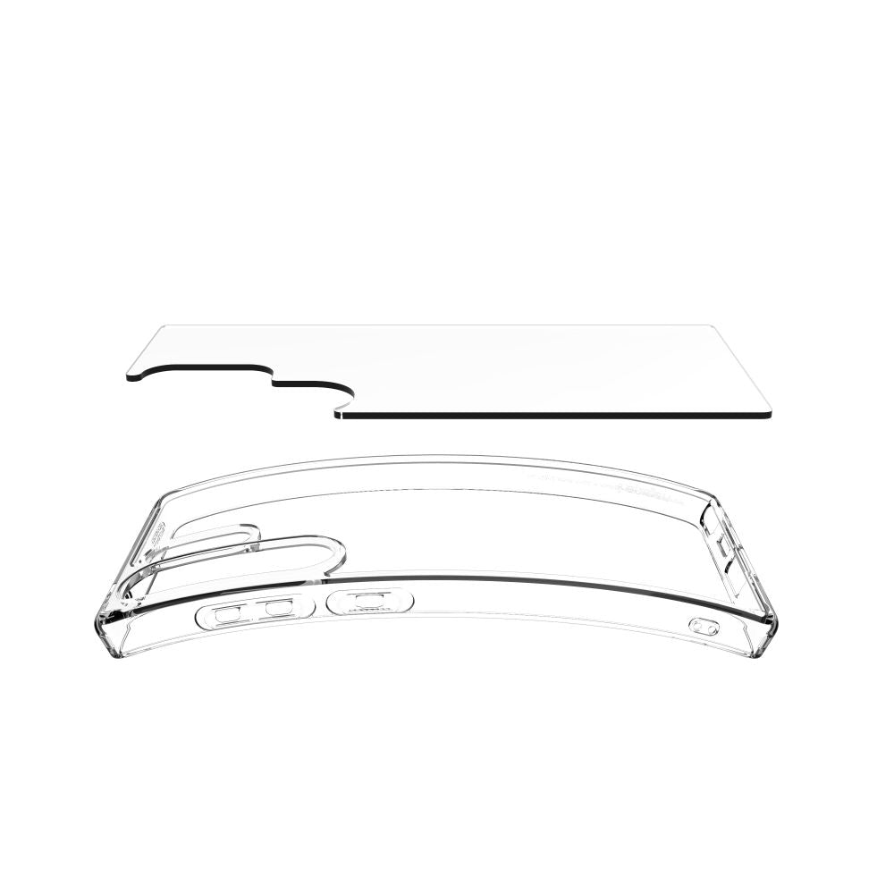 ETUI SPIGEN ULTRA HYBRID SAMSUNG GALAXY S25 ULTRA CRYSTAL CLEAR TRANSPARETNE