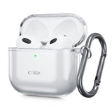 ETUI NA SŁUCHAWKI TECH-PROTECT FLEXAIR APPLE AIRPODS 4 CLEAR TRANSPARETNE