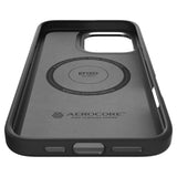 ETUI SPIGEN ENZO ARAMID MAG MAGSAFE IPHONE 16 PRO MAX BLACK/SILVER CZARNO SREBRNE