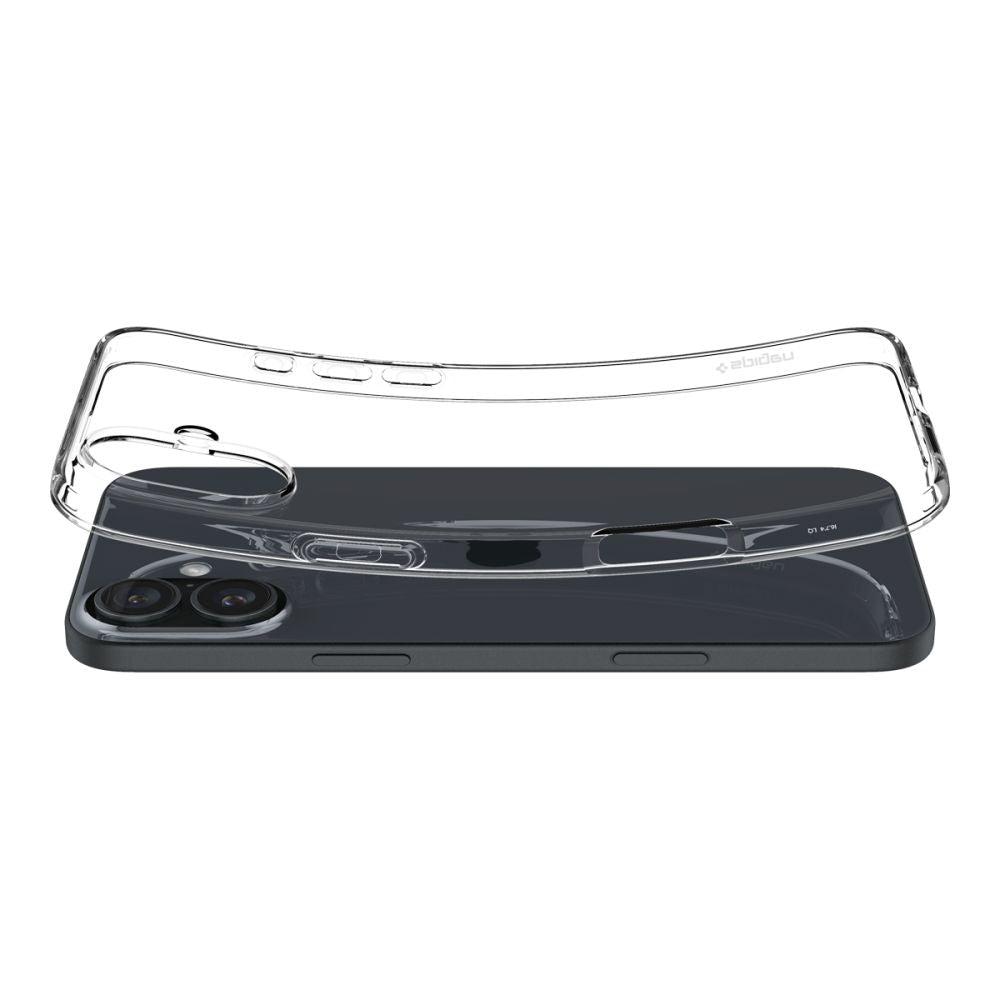 ETUI SPIGEN LIQUID CRYSTAL IPHONE 16 CLEAR TRANSPARETNE
