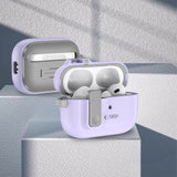 ETUI NA SŁUCHAWKI TECH-PROTECT SLIM HOOK APPLE AIRPODS PRO 1 / 2 FIOLETOWE