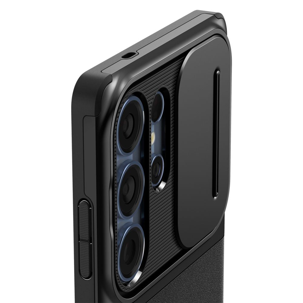 ETUI SPIGEN OPTIK ARMOR SAMSUNG GALAXY S25 ULTRA CZARNE