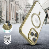 ETUI TECH-PROTECT MAGFLEX MAGSAFE IPHONE 16 PRO ZŁOTE