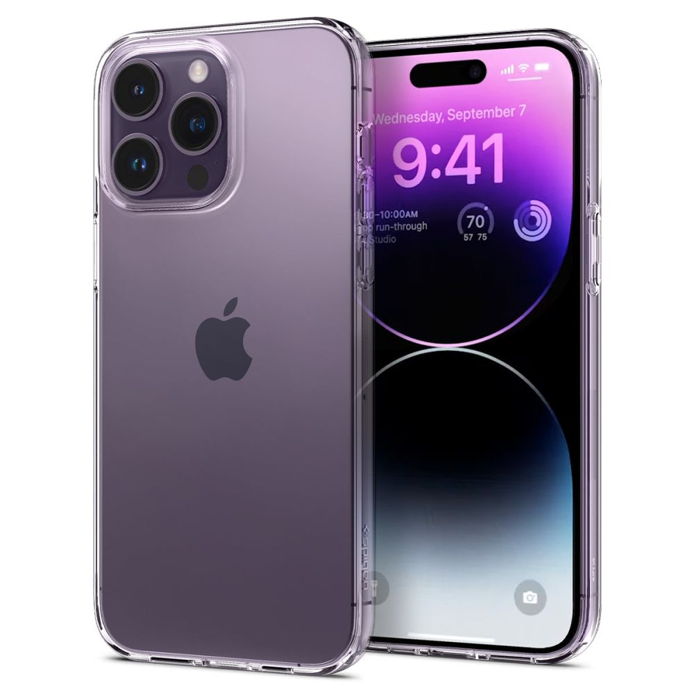 ETUI SPIGEN LIQUID CRYSTAL IPHONE 14 PRO MAX TRANSPARENTNE
