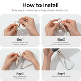 ETUI ZE SMYCZKA SPIGEN CYRILL KAJUK CLASSIC CHARM MAG MAGSAFE IPHONE 16 PRO MAX CREAM BEŻOWE