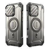 ETUI SUPCASE UB XT MAG MAGSAFE IPHONE 16 PRO TIGREY SZARE