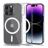 ETUI TECH-PROTECT FLEXAIR HYBRID MAGSAFE IPHONE 14 PRO TRANSPARENTNE