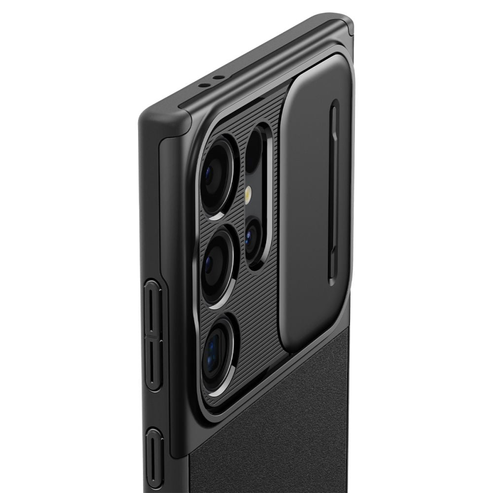 ETUI SPIGEN OPTIK ARMOR SAMSUNG GALAXY S24 ULTRA BLACK CZARNE