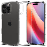ETUI SPIGEN ULTRA HYBRID IPHONE 16 PRO MAX CRYSTAL CLEAR TRANSPARETNE