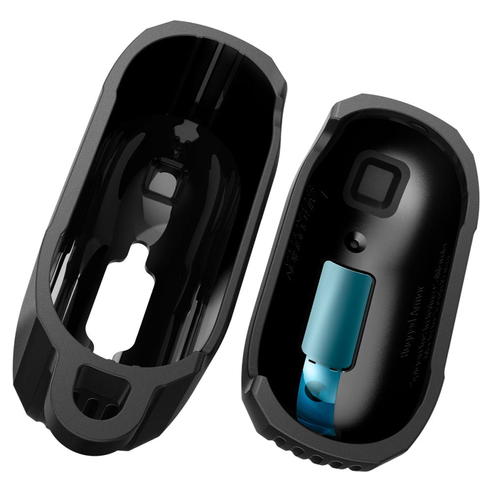 ETUI NA SŁUCHAWKI SPIGEN RUGGED ARMOR APPLE AIRPODS 4 CZARNE