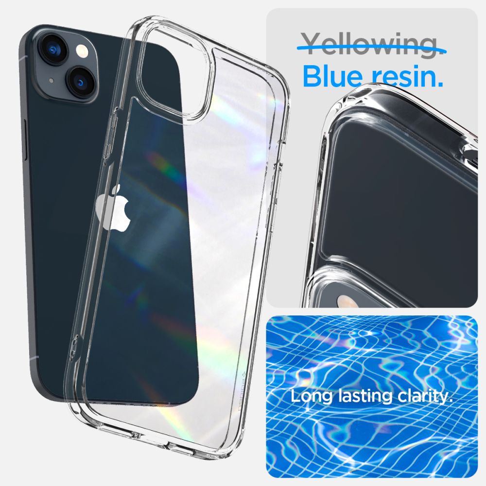 ETUI SPIGEN ULTRA HYBRID IPHONE 14 PLUS / 15 PLUS CRYSTAL CLEAR TRANSPARETNE