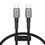 KABEL TECH-PROTECT ULTRABOOST DNA TYPE-C CABLE PD60W/3A 25CM IRON SZARY
