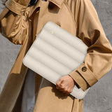 TORBA NA LAPTOP TECH-PROTECT PUFFY LAPTOP 15-16 BEŻOWA
