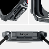 ETUI NAKŁADKA SPIGEN RUGGED ARMOR APPLE WATCH 10 (46 MM) DARK GREY SZARE
