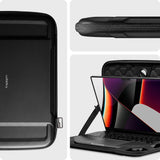 ETUI SPIGEN RUGGED ARMOR POUCH ”PRO” LAPTOP 13-14 BLACK CZARNE