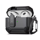 ETUI NA SŁUCHAWKI TECH-PROTECT X-CARBO APPLE AIRPODS PRO 1 / 2 CZARNE