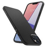 ETUI SPIGEN LIQUID AIR IPHONE 14 PLUS / 15 PLUS CZARNE