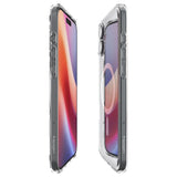 ETUI SPIGEN ULTRA HYBRID MAG MAGSAFE IPHONE 16 TRANSPARETNO BIAŁE