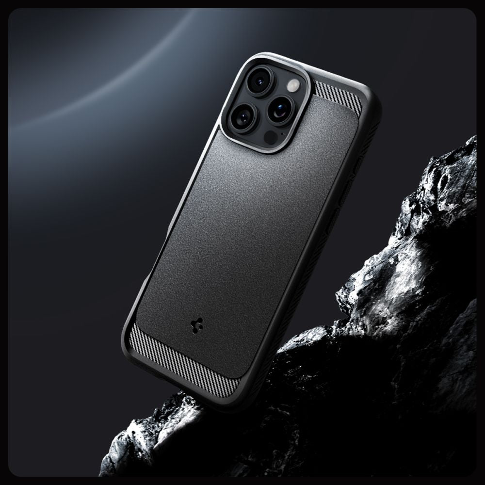 ETUI SPIGEN RUGGED ARMOR MAG MAGSAFE IPHONE 16 PRO MAX CZARNE