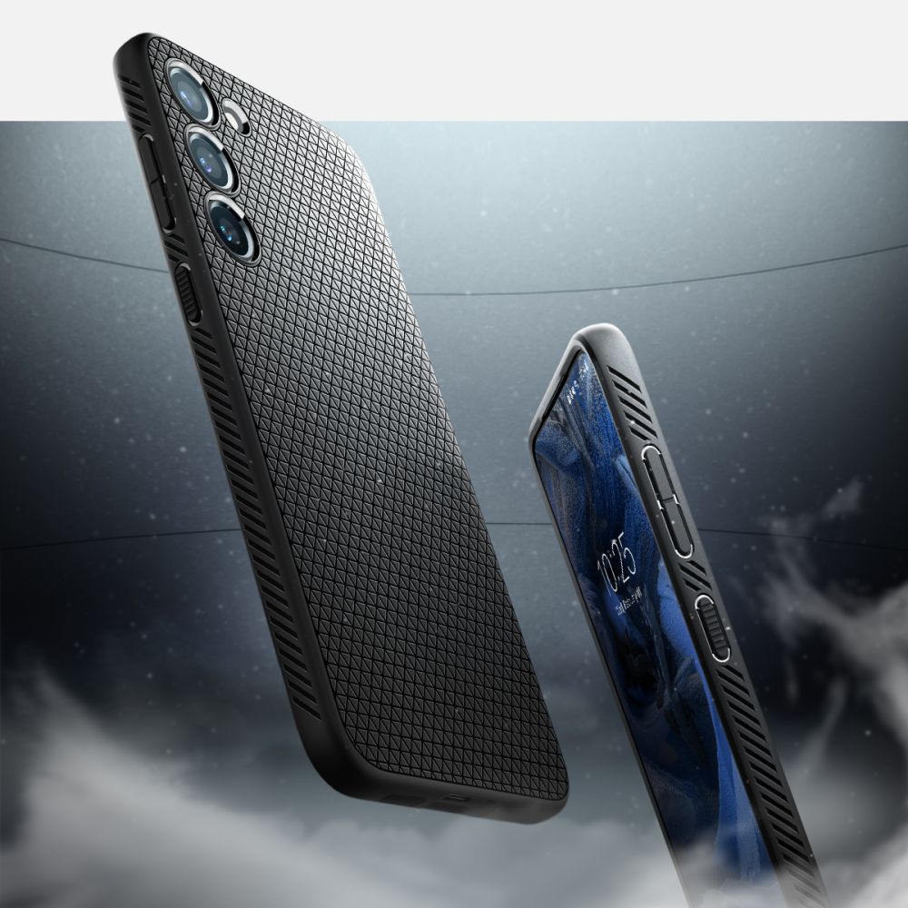 ETUI SPIGEN LIQUID AIR SAMSUNG GALAXY S23+ PLUS MATTE BLACK CZARNE