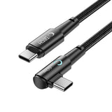 KABEL TECH-PROTECT ULTRABOOST ”L” TYPE-C CABLE 60W/6A 200CM SZARY