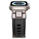 PASEK SPIGEN DURAPRO ARMOR PU APPLE WATCH 6 / 7 / 8 / 9 / 10 / SE / ULTRA 1 / 2 (44 / 45 / 46 / 49 MM) BLACK CZARNY