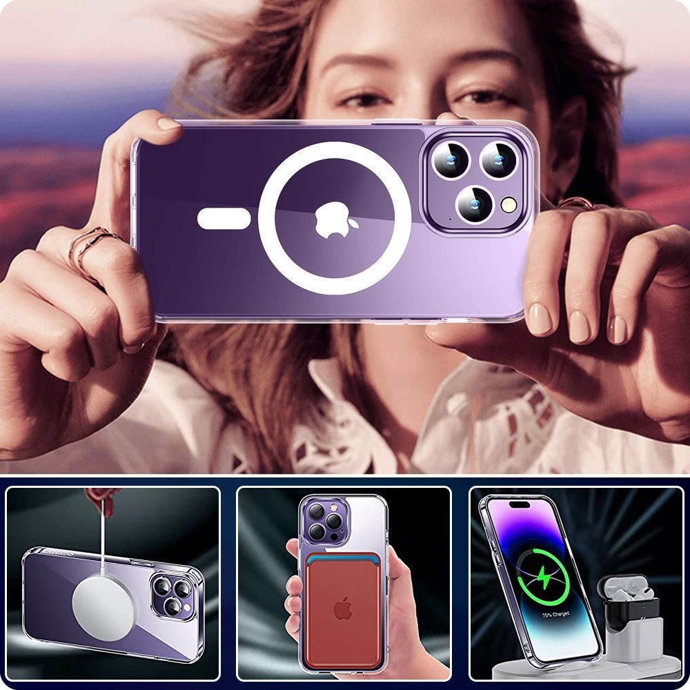 ETUI TECH-PROTECT FLEXAIR HYBRID MAGSAFE SAMSUNG GALAXY S24 TRANSPARETNE