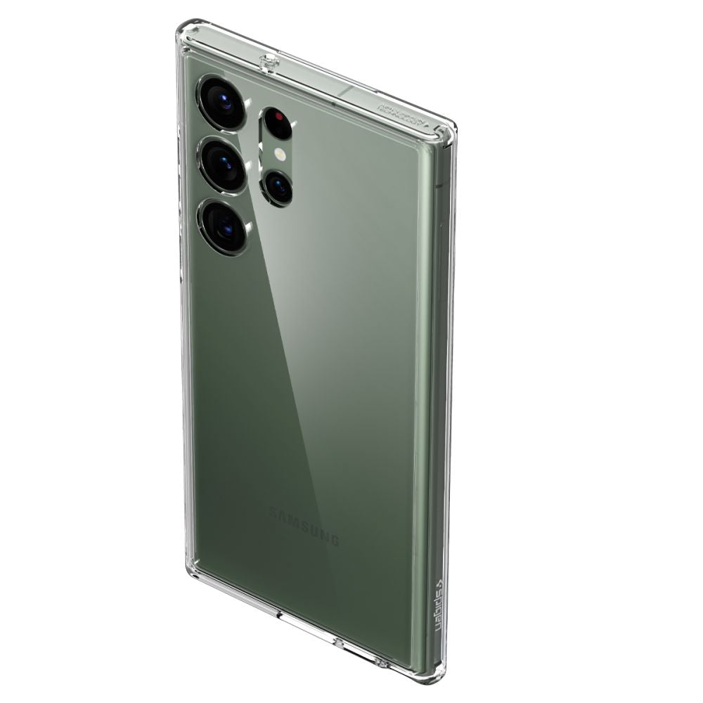 ETUI SPIGEN ULTRA HYBRID SAMSUNG GALAXY S23 ULTRA CRYSTAL CLEAR TRANSPARENTNE