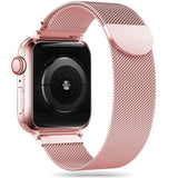 PASEK TECH-PROTECT MILANESEBAND APPLE WATCH 6 / 7 / 8 / 9 / 10 / SE / ULTRA 1 / 2 (44 / 45 / 46 / 49 MM) RÓŻOWO ZŁOTY