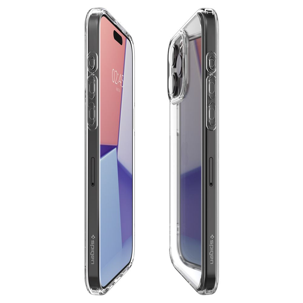 ETUI SPIGEN ULTRA HYBRID IPHONE 15 PRO CRYSTAL CLEAR TRANSPARETNE
